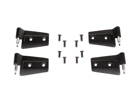 Door Hinge Kit 4 Piece 07-18 Jeep Wrangler JK 2 Door Rugged Ridge