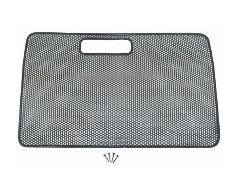 Grille Screen Black 97-06 Jeep Wrangler TJ Rugged Ridge