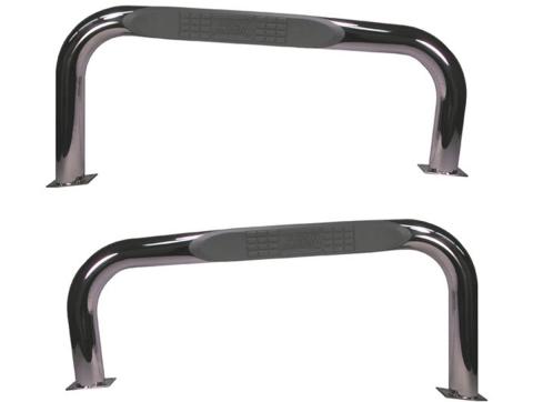 Tube Side Step Stainless Steel 76-86 Jeep CJ Rugged Ridge
