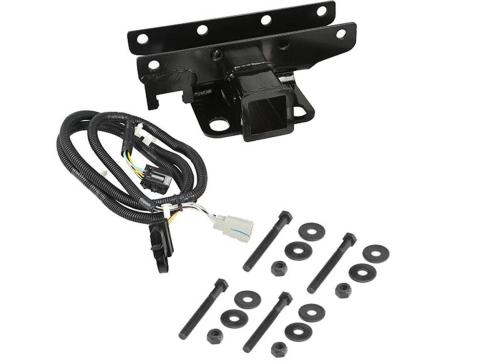 Trailer Hitch Kit Wiring Harness 07-18 Jeep Wrangler JK Rugged Ridge