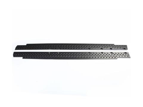Body Armor Kit Rocker Side Panels 07-18 Jeep Wrangler JK 2 Door Rugged Ridge
