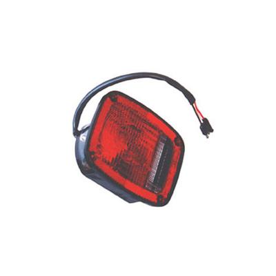 Tail Light Assembly Left Black Fits The Driver Side Of 76-80 CJ5 And CJ7 OMIX