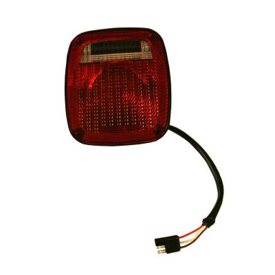 Tail Light Assembly Right Black OMIX