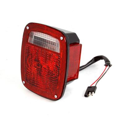 Tail Light Assembly Right Black Fits The Passenger Side Of 81-83 CJ5 And 81-86 CJ7 / CJ8 Scrambler OMIX