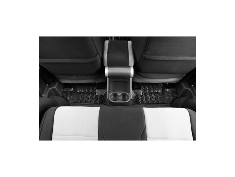 All Terrain Floor Liner Rear Pair Black 07-18 Jeep Wrangler JK Rugged Ridge