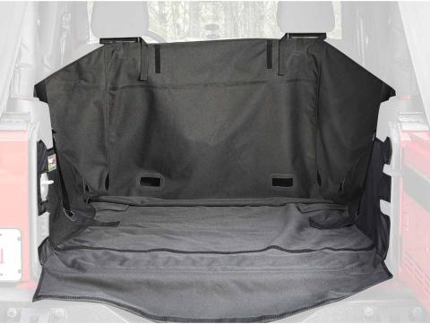 C3 Cargo Cover No Subwoofer 07-18 Jeep Wrangler JK 2 Door Rugged Ridge