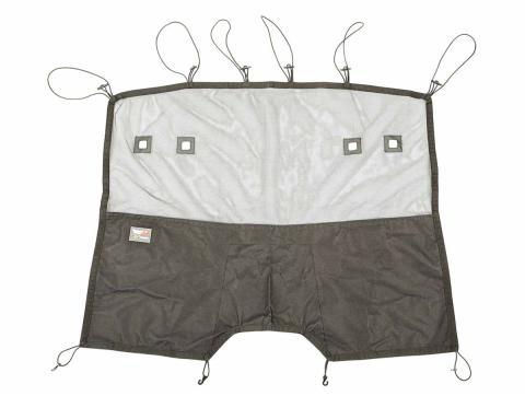 C2 Cargo Curtain Front 07-18 Jeep Wrangler JK/JKU Rugged Ridge