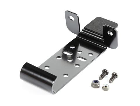 This Windshield Cb Radio Mount from Rugged Ridge Fits 97-02 Jeep Wrangler TJ Rugged Ridge