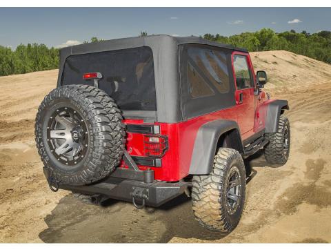 Montana Soft Top Black Diamond 97-06 Jeep Wrangler Unlimited LJ Rugged Ridge