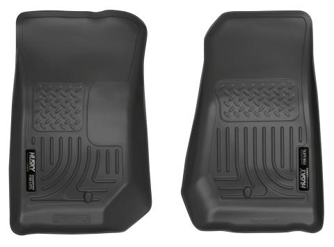 Weatherbeater Front Floor Liners For 2007-2013 Jeep Wrangler Husky Liners