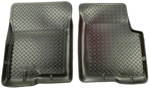 Classic Style Front Floor Liners For 1987-1995 Jeep Wrangler Husky Liners