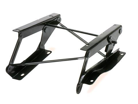 Seat Riser Kit For Jeep 1976-1983 CJ5 Passenger Side Black Bestop
