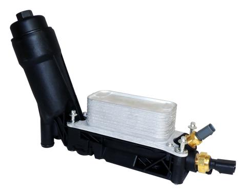 Engine Oil Filter & Cooler Assembly for 11-13 Jeep JK & WK2 w/ 3.6L Engine Crown Automotive