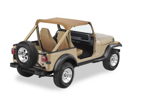 Jeep Bikini Top Strapless Standard Targa Style Bikini Top For Jeep Wrangler 1992-1995 Wrangler YJ Spice Bestop