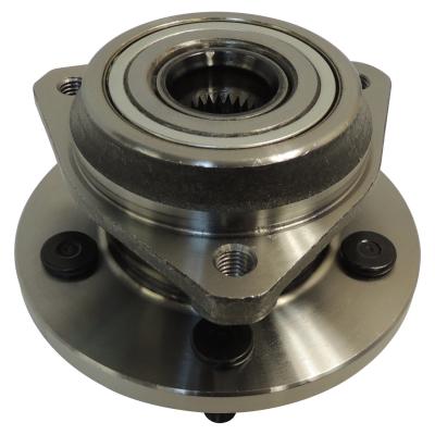 Front Hub Assembly for 90-99 Jeep TJ & ZJ w/ 2-Piece Cast Rotor, XJ, MJ, and ZJ Crown Automotive