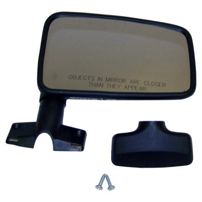 Right Mirror for Select Jeep 87-93 YJ, XJ, MJ w/ Small, Non-Remote Mirrors Crown Automotive