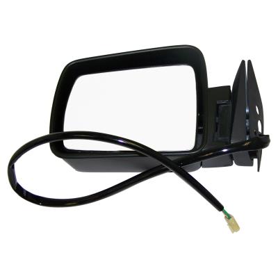 Left Power, Folding Black Mirror for 1984-1996 Jeep XJ Cherokee, MJ Comanche Crown Automotive