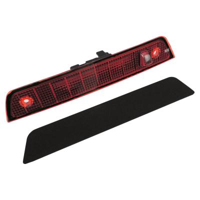 High Mount Stop Lamp for 2005-2010 Jeep WK Grand Cherokee, Red Plastic Crown Automotive
