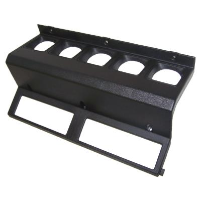 Black Instrument Housing Panel for 1987-1995 Jeep YJ Wrangler Crown Automotive