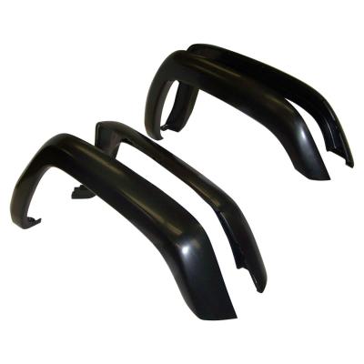4-Piece Black Gloss Fender Flare Kit for 1997-2001 Jeep XJ Cherokee Crown Automotive