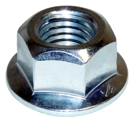 M14 X 2 Flanged Hex Nut for Select 1986-2001 Jeep TJ, XJ, MJ, ZJ, and ZG Models Crown Automotive