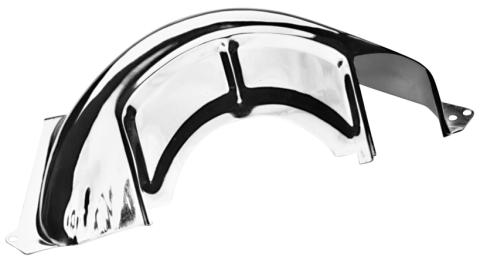 Flywheel Cover Chrome Fit all GM 350/400 Transmissions Proform