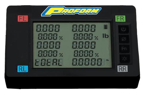 Slim Wireless Vehicle Scale System 7,000LB Capacity 1,750LB Per Pad Rating Includes 4 Pads Proform
