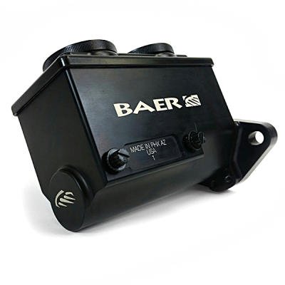 Brake Master Cylinder Remaster Black Anodized Left Port 1 Inch BAER Brakes