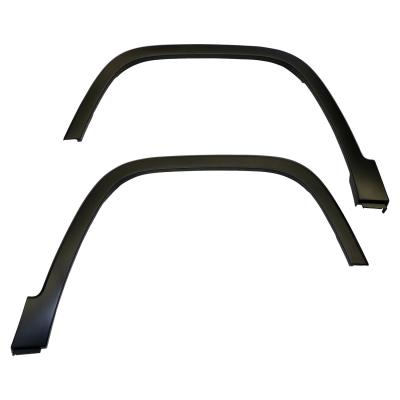 Front Fender Flare Set for 2014-2018 Cherokee w/o Body Colored Fender Flares Crown Automotive