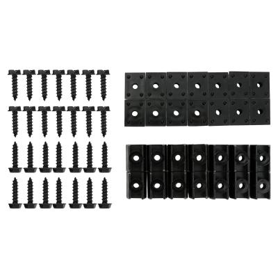 Fender Flare Hardware Kit for 55-86 CJ-5, CJ-6, CJ-7, Incl. 28 Screws & 28 Nuts Crown Automotive