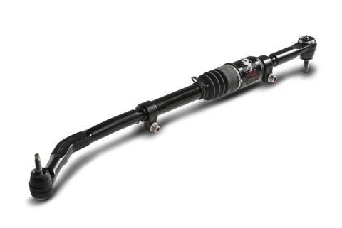 Jeep Drag Link No Drill Top Mount w/ Griffin Black Bellow Yeti XD For 07-18 Wrangler JK Steer Smarts