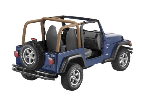Jeep Sport Bar Covers For Jeep 1997-2002 Wrangler TJ Spice Bestop