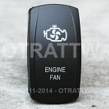 Switch, Rocker Engine Fan    
