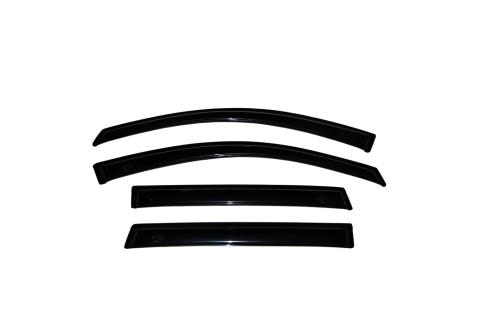 Ventvisor Deflector for 2005-2010 Jeep Grand Cherokee Smoke Outside Mount 4 Piece AVS