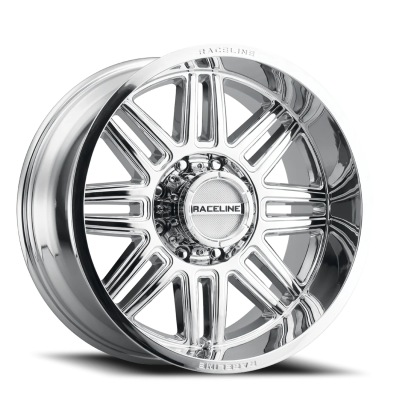 Aluminum Wheels 18x9 Split 948C Chrome -12 Offset 8 on 170 Bolt Pattern 125.2 Bore Raceline