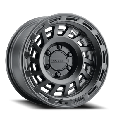 Aluminum Wheels 17x9 Halo 957B Satin Black -12 Offset 6 on 139.7 Bolt Pattern 106.1 Bore Raceline