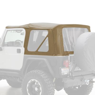 Soft Top OEM Replacement W/Tinted Windows Denim Spice 97-06 Wrangler TJ Smittybilt