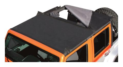 Black Denim Combo Beach Topper for 1997-2006 Jeep TJ Wrangler w/o Unltd. Pkg. RT Off Road