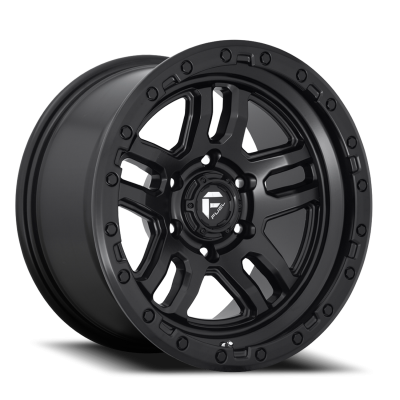 Aluminum Wheels 18X9 AMMO D700 6 On 135 Matte Black 87.1 Bore 20 Offset 5 Spoke Fuel Off Road Wheels