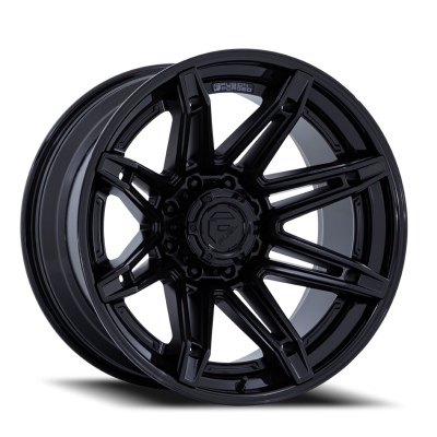 Aluminum Wheels 20X10 Brawl FC401MX 8 On 170 Matte Black/Gloss Black Lip 125.1 Bore -18 Offset Fuel Off Road Wheels