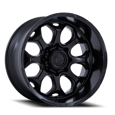 Aluminum Wheels 20X9 Scepter FC862 MX 8 On 170 Blackout 125.1 Bore 1 Offset Fuel Off Road Wheels