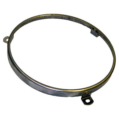 Stainless Steel Headlight Retainer for Select 45-86 Jeep and Willys Vehicles Crown Automotive