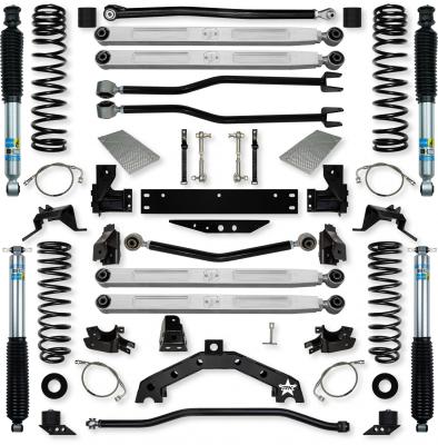 3.5 Inch Adventure X Pro Elite Long-Arm Suspension System for Jeep Wrangler JK With Bilstein Shocks Rock Krawler