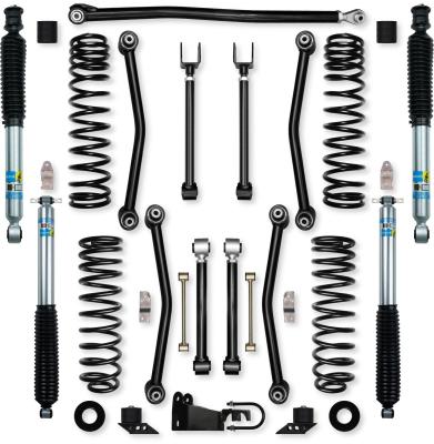3.5 Inch Ultimate Adventure Suspension System for Jeep Wrangler JK With Bilstein Shocks Rock Krawler