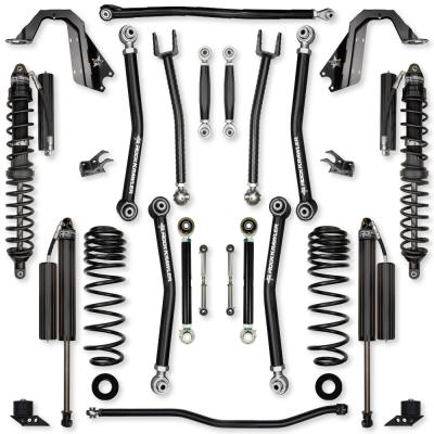 2.5 Inch X-Factor Coilover No Limits Mid-Arm Suspension System for Jeep Wrangler JLU 392 Models Comp Stage 1 Rock Krawler
