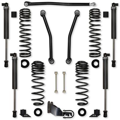 3.5 Inch Adventure Mid-Arm Suspension System for Jeep Wrangler JL Gas Models With IFP Shocks Rock Krawler