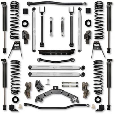 3.5 Inch T-REX Pro Elite No Limits Suspension System for Jeep Wrangler JL Gas Models With IFP Shocks Rock Krawler