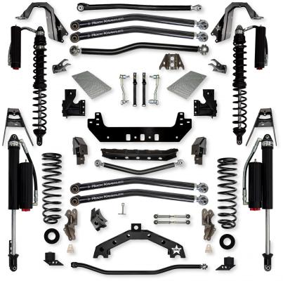 3.5 Inch X-Factor X2 Coilover Long-Arm Suspension System for Jeep Wrangler JLU Diesel Models Comp System Stage 2 Rock Krawler