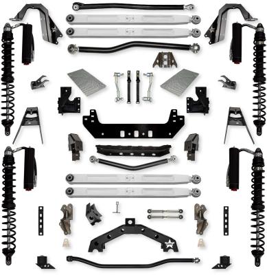 3.5 Inch X-Factor X2 Pro Elite Coilover Long-Arm Suspension System for Jeep Wrangler JLU Gas Models Trail Runner System Stage 2 Rock Krawler