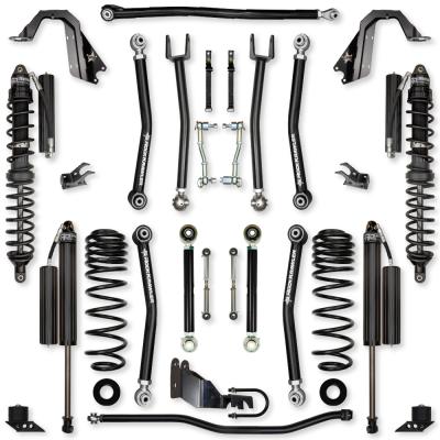 3.5 Inch X-Factor Coilover Mid-Arm Suspension System for Jeep Wrangler JLU 4XE Models Comp Stage 1 Rock Krawler